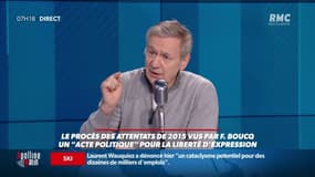 Il a dessiné le procès de "Charlie Hebdo": "Charlie doit continuer, parce que ça les agace! Ils ne supportent pas la liberté d'expression là-bas"
