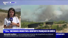 Incendies en Grèce: la France envoie des Canadair et des pompiers en renfort