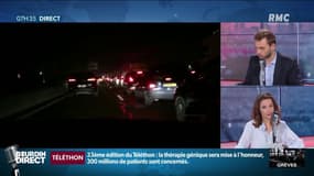 Grève: plus de 300km de ralentissements en Ile-de-France dès 7h30