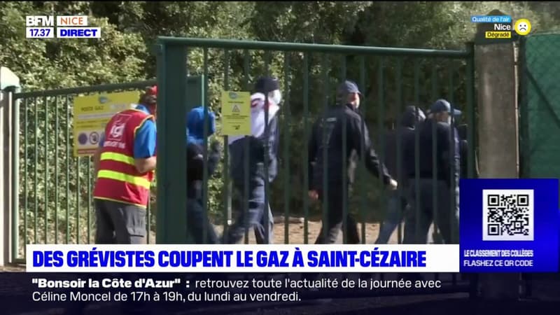 Alpes-Maritimes: le gaz rétabli sur le site de Saint-Cézaire