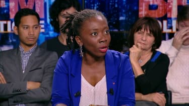 Danièle Obono sur BFMTV, le 1er octobre 2017.