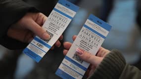 Des tickets pour assister au discours d'adieux de Barack Obama, le 10 janvier 2017, à Chicago. 