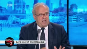 "Si je suis triste et désespéré, mes cellules peuvent développer un cancer !", explique le Professeur David Khayat