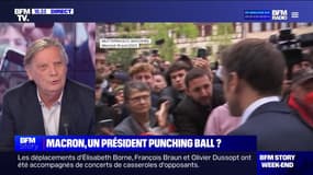 Patrice Duhamel sur les bains de foule d'Emmanuel Macron: "Il souhaitait la virilité de ce contact-là avec les Français"