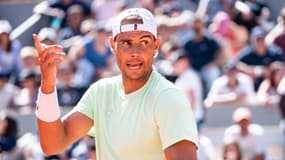 Rafael Nadal le 25 mai 2024 à Roland-Garros