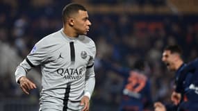Mbappé contre Montpellier le 01/02/2023