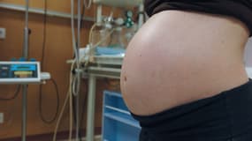 Une femme enceinte à l'hôpital (photo d'illustration)