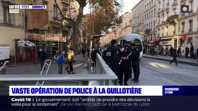 Vaste opération de police à la Guillotière