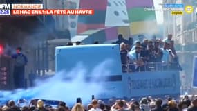 Le Havre en fête après l'accession du HAC en Ligue 1