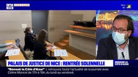 Le nouveau bâtonnier de Nice affirme que le palais de justice "a un problème de place"
