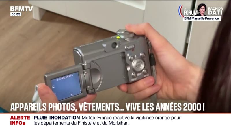 Caméras, appareils photo, vêtements...les années 2000 sont dans la tendance