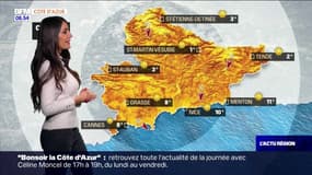 Météo Nice Côte d'Azur: du soleil ce mardi avec encore du vent par endroits