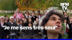 Il raconte sa solitude à Paris et rencontre une soixantaine de personnes 