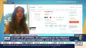 Laure Cohen (Certideal) : La start-up Certideal, qui commercialise des produits électroniques reconditionnés, lève 8 millions d'euros - 23/04