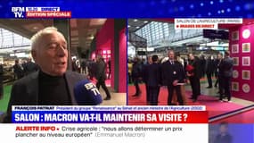 François Patriat souhaite que "le Président déambule" dans les allées du Salon de l'agriculture