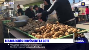 À Lyon, les marchés privés permettent aux petits producteurs de vendre leurs produits pendant le confinement