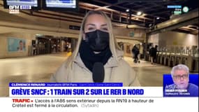 Île-de-France: un train sur deux sur la partie nord de la ligne B du RER