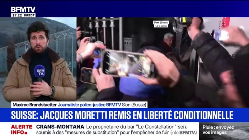 Crans-Montana: le tribunal vient d'ordonner la libération de Jacques Moretti, propriétaire du bar "Le Constellation"