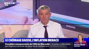 Le chômage baisse, mais l'inflation menace