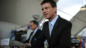 Manuel Valls au salon du Bourget