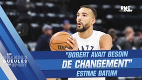 NBA : Tradé aux Wolves, "Gobert avait besoin d'un changement" estime Batum