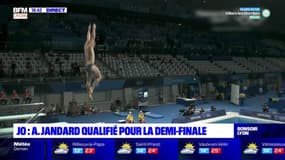 JO : Alexis Jandard qualifié pour la demi-finale en plongeon