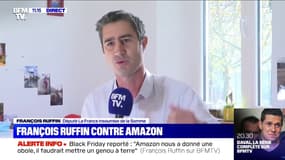 François Ruffin demande qu'Amazon "paye ses impôts en France"