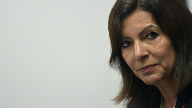 La candidate socialiste à la présidentielle, Anne Hidalgo, le 17 décembre 2021