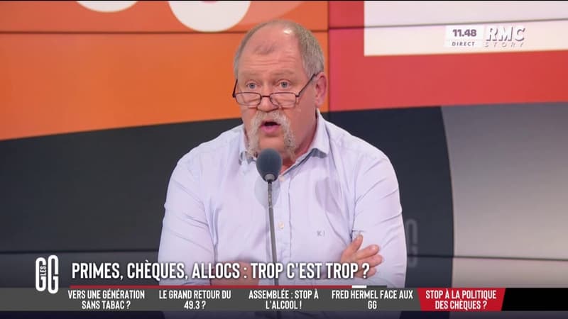 Primes, chèques, allocations: le coup de gueule de Didier Giraud