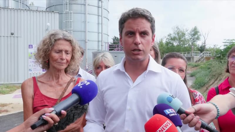 Gabriel Attal dénonce des "ingérences en faveur de candidats, notamment du RN qui est un allié objectif de la Russie"