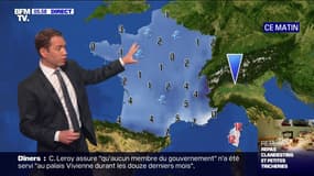 Les températures chutent à nouveau ce lundi