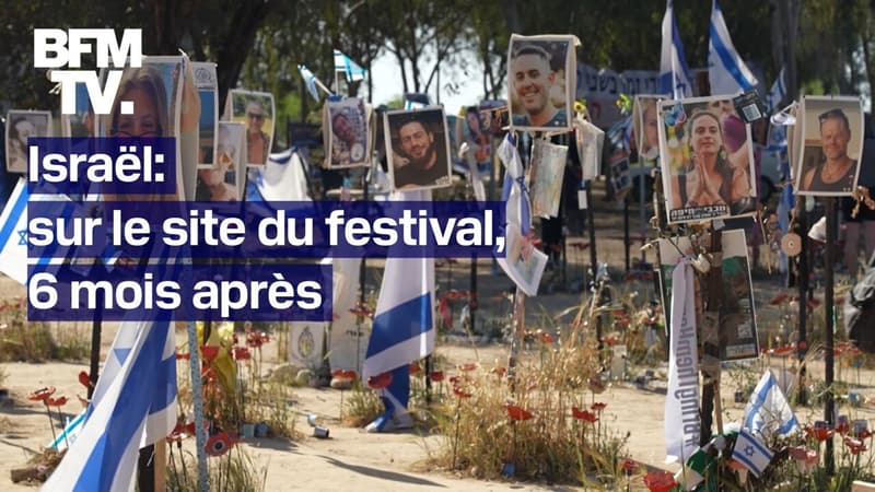 Israël: sur le site du festival, 6 mois après