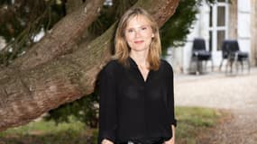 L'actrice Isabelle Carré à Angoulème, le 23 août 2023.