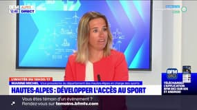 La vice-présidente des Hautes-Alpes en charge des sports revient sur le dispositif  "Terre de Jeux 2024"
