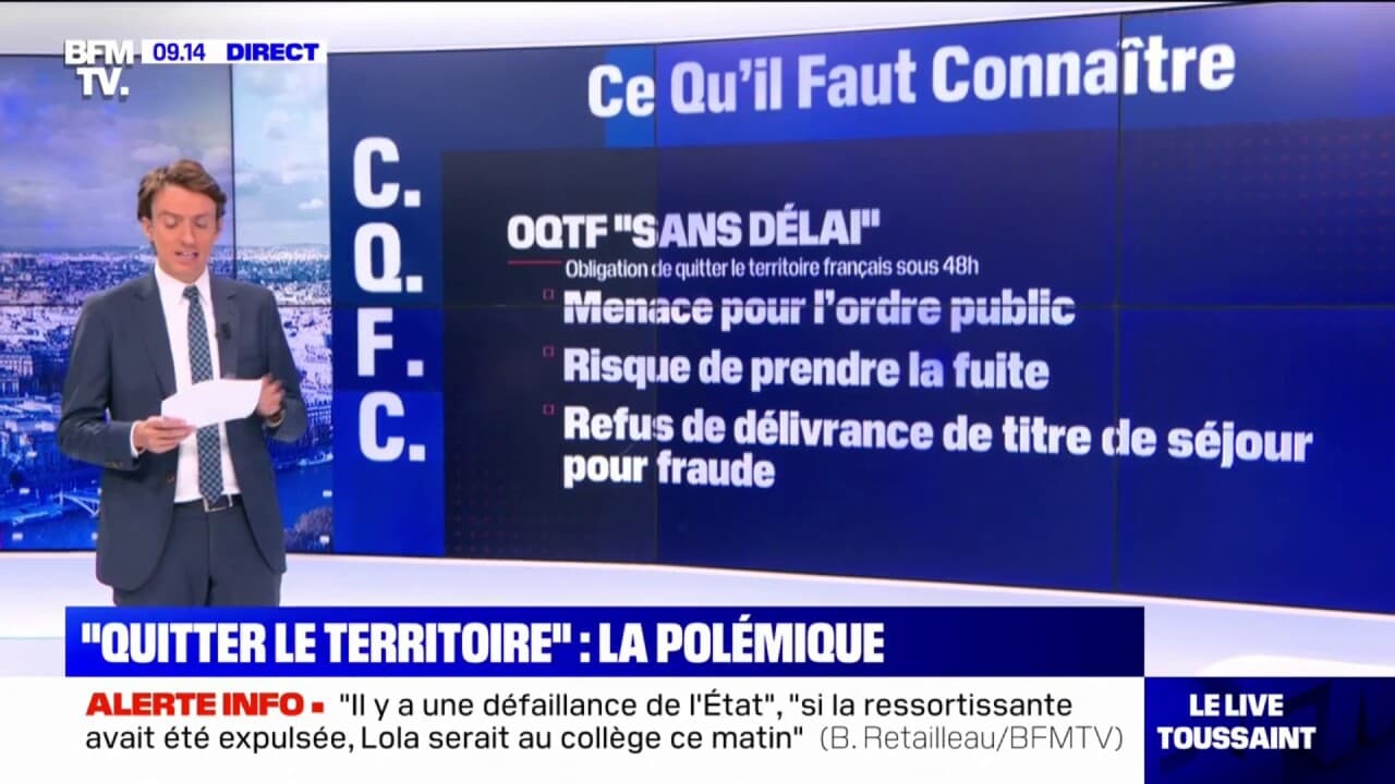 Comment fonctionnent les OQTF, les obligations de quitter le territoire