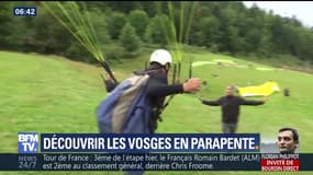 "Une semaine en...": Découvrir les Vosges en parapente