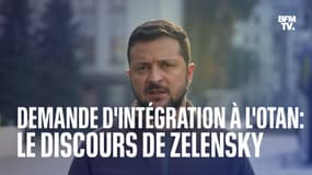 Volodymyr Zelensky demande l'adhésion de l'Ukraine à l'OTAN: son discours en intégralité