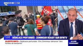 Éric Zemmour: "Quand vous avez des politiques qui passent leur temps à criminaliser ce que je dis, il est normal qu'il y ait des imbéciles qui passent à l'action"