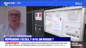 Retour à l'école: le porte-parole de la Fédération des parents d'élèves considère que "c'est la santé psychologique des élèves qui compte"