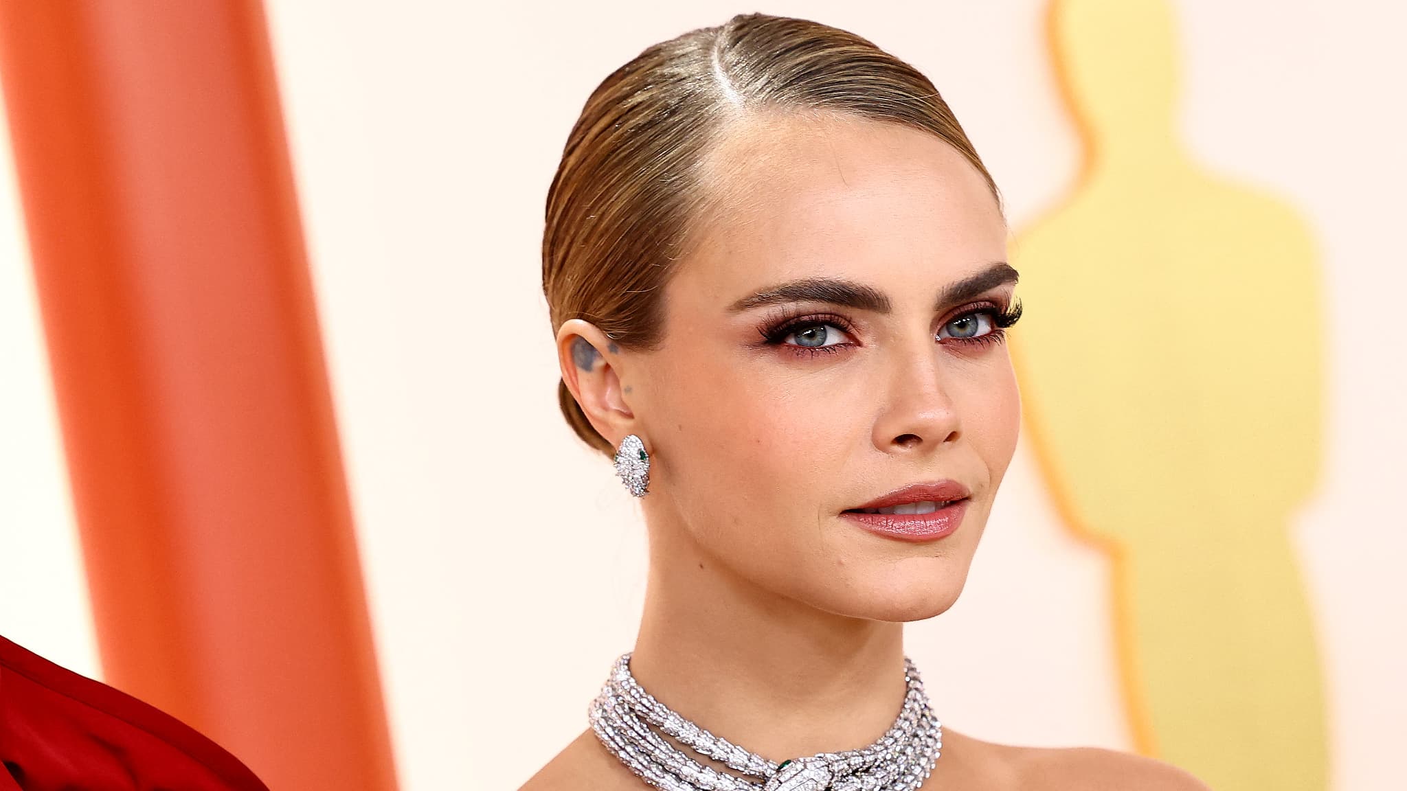 Cara Delevingne en Bulgari Cara Delevingne en Bulgari