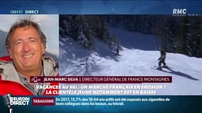 Vacances scolaires et ski: "Nous avons en moyenne nationale entre 60 et 140 cm de neige entre le haut et le bas des pistes"