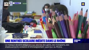 Une rentrée scolaire inédite dans le Rhône