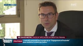 Plafonnement des indemnités de licenciement: "Aujourd'hui, on sécurise l'employeur" regrette l'avocat David Metin