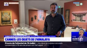 Cannes: les objets de l'Himalaya dans une exposition