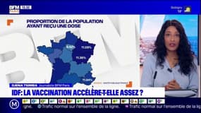 Ile-de-France: un million de vaccinés, encore trop faible? 