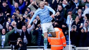 Erling Haaland lors de Manchester City-Liverpool le 25 novembre 2023