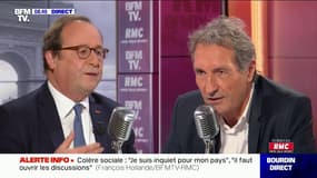 La France est-elle bien dirigée? La réponse de François Hollande face à Jean-Jacques Bourdin