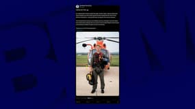 Scott Ruskan qui a sauvé 165 personnes lors de sa première mission, dans le cadre des inondations qui ont touché le Texas.
