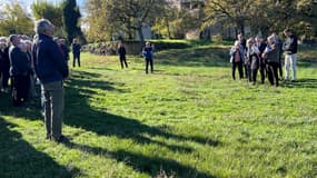 La cérémonie d'hommage à l'ancien maire de Niozelles, Paul Romand, dont le décès a été annoncé jeudi 7 novembre 2024.