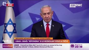 Cessez-le-feu au Liban: Israël "répondra" si le Hezbollah viole la trêve 